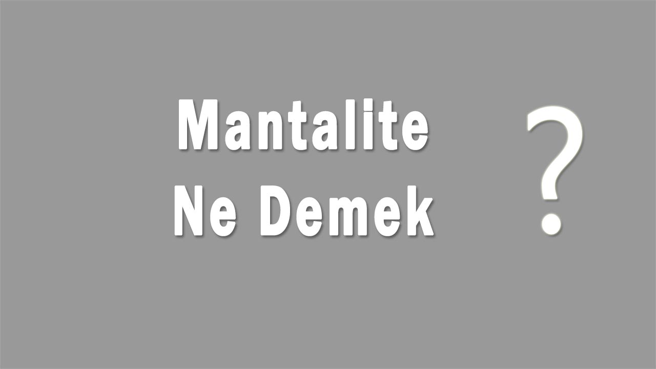 Mantalite Nedir Mantalite Ne Demek